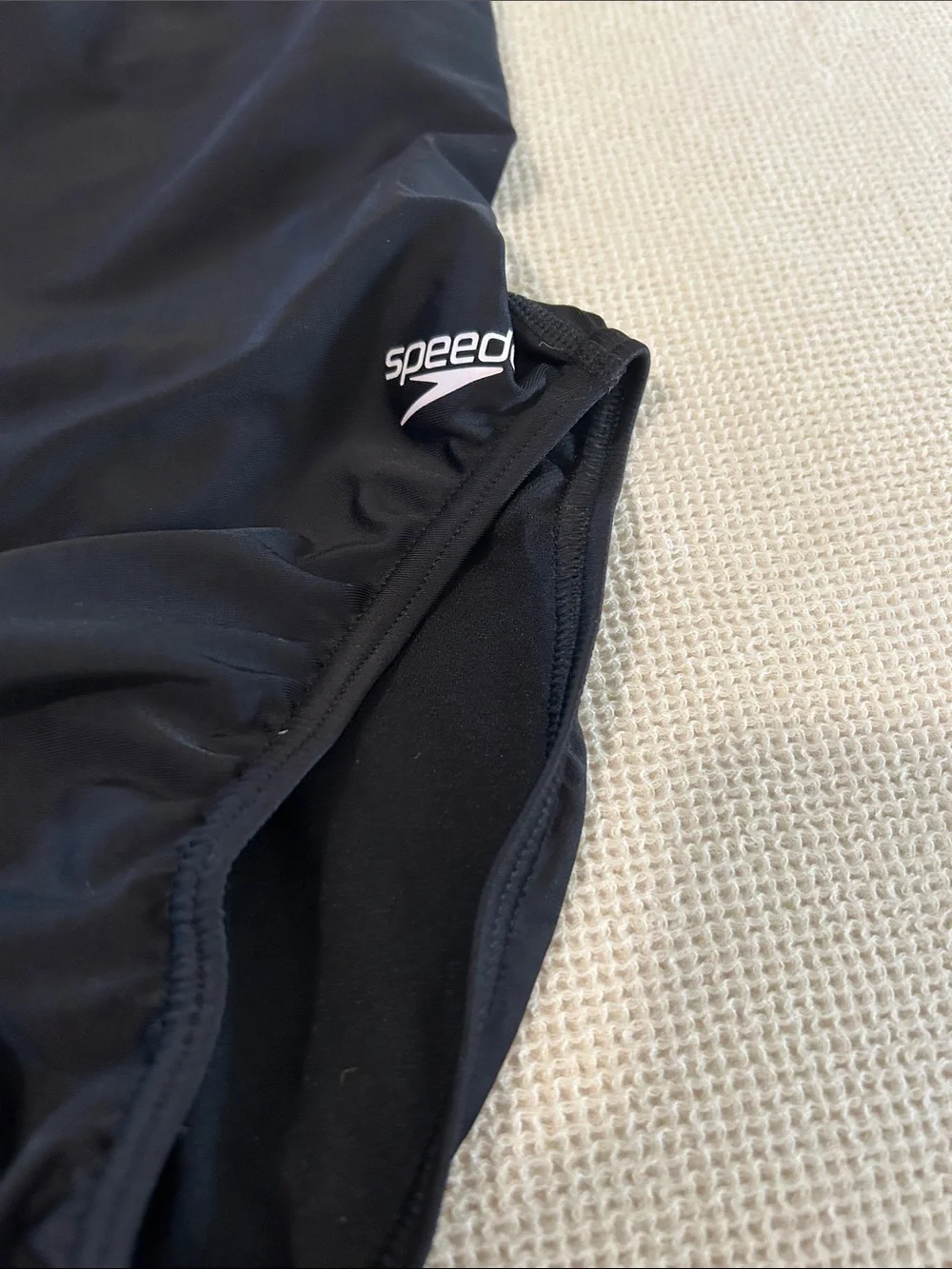Speedo ProLt One piece Girls Youth Swimsuit, Black, Size 26Y, NWT